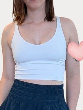 Lululemon Align White Tank Top For Yoga And Gym